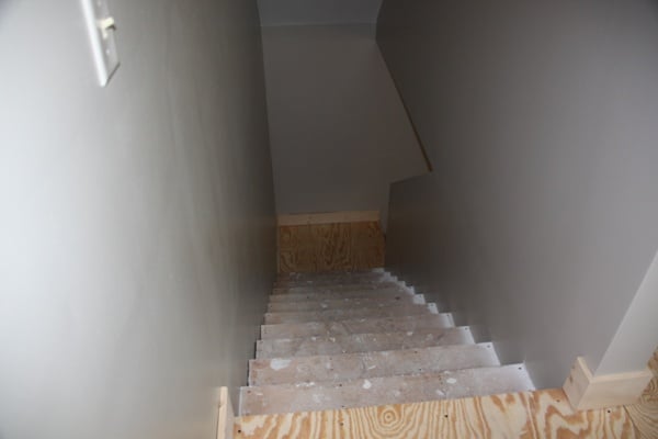 finished staircase