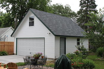 24x24 attic truss garage