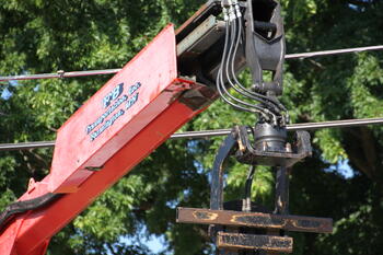 Garage Roof Truss Delivery3