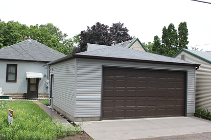 MplsGarage Two Car Hip Roof