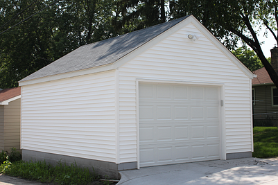 Garage  Builders Minneapolis Single Car Garage
