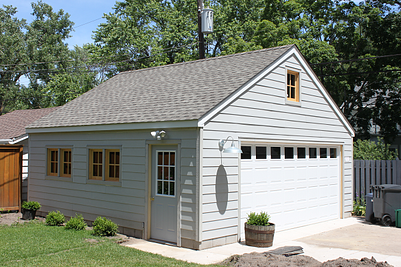 Minneapolis Garage Builders Two Car Garage