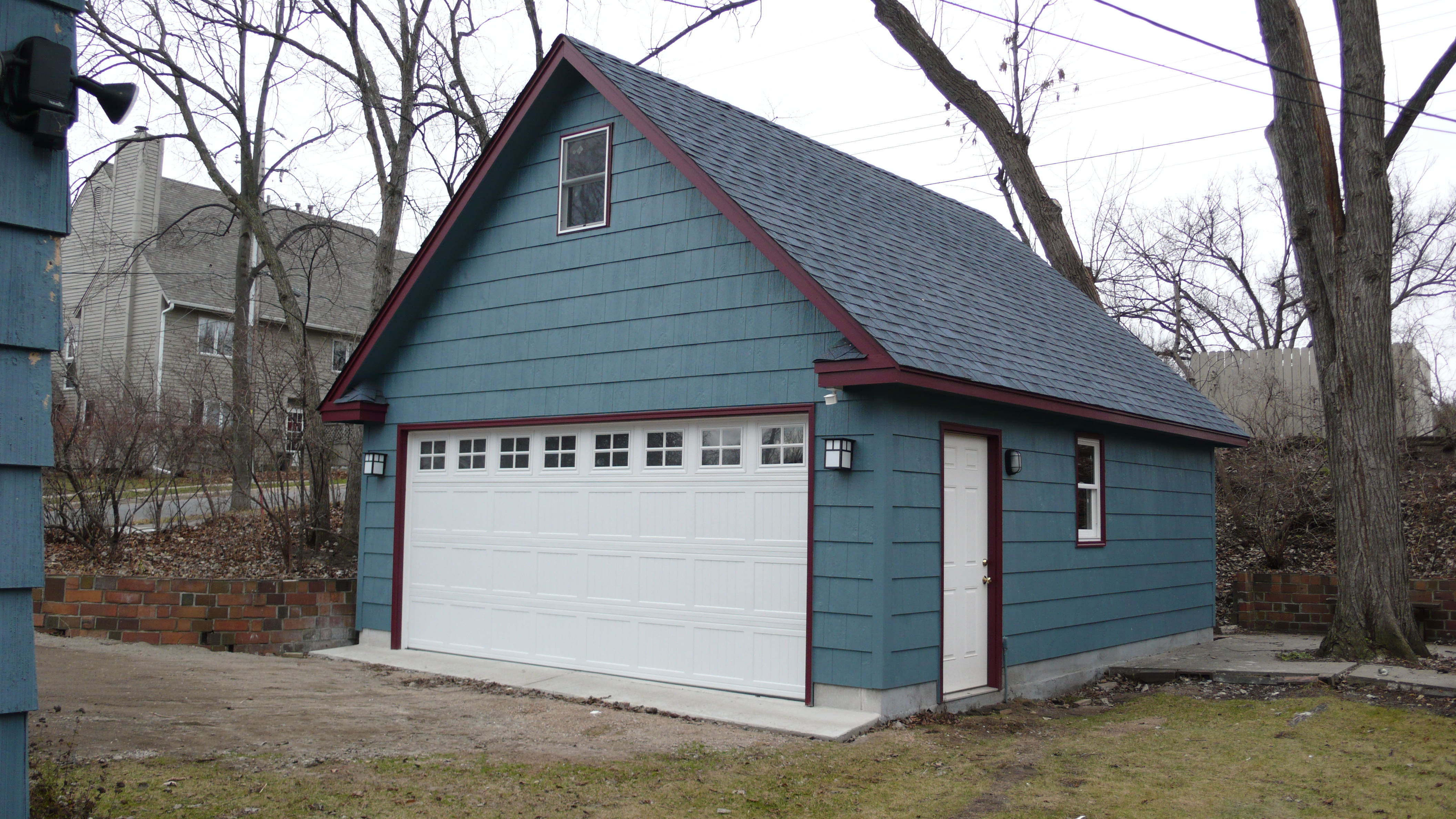 St Paul Two Story Garages