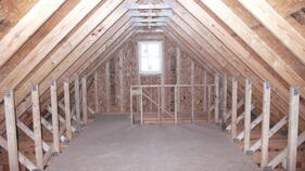 St Paul Attic Truss Garage