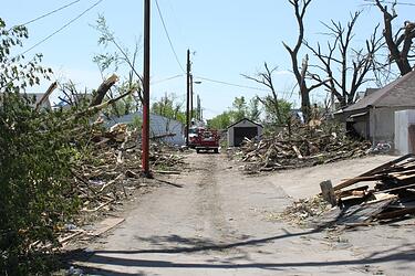 North Minneapolis Storm Damage