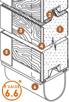 TR 138 Garage Door Cross Section