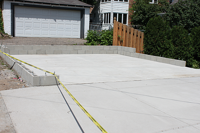 20x22 Two Car Garage Slab