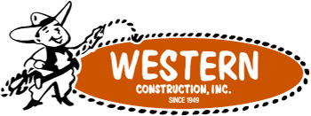 Western Construction, Inc. Minneapolis Garage Builders Contractors Logo