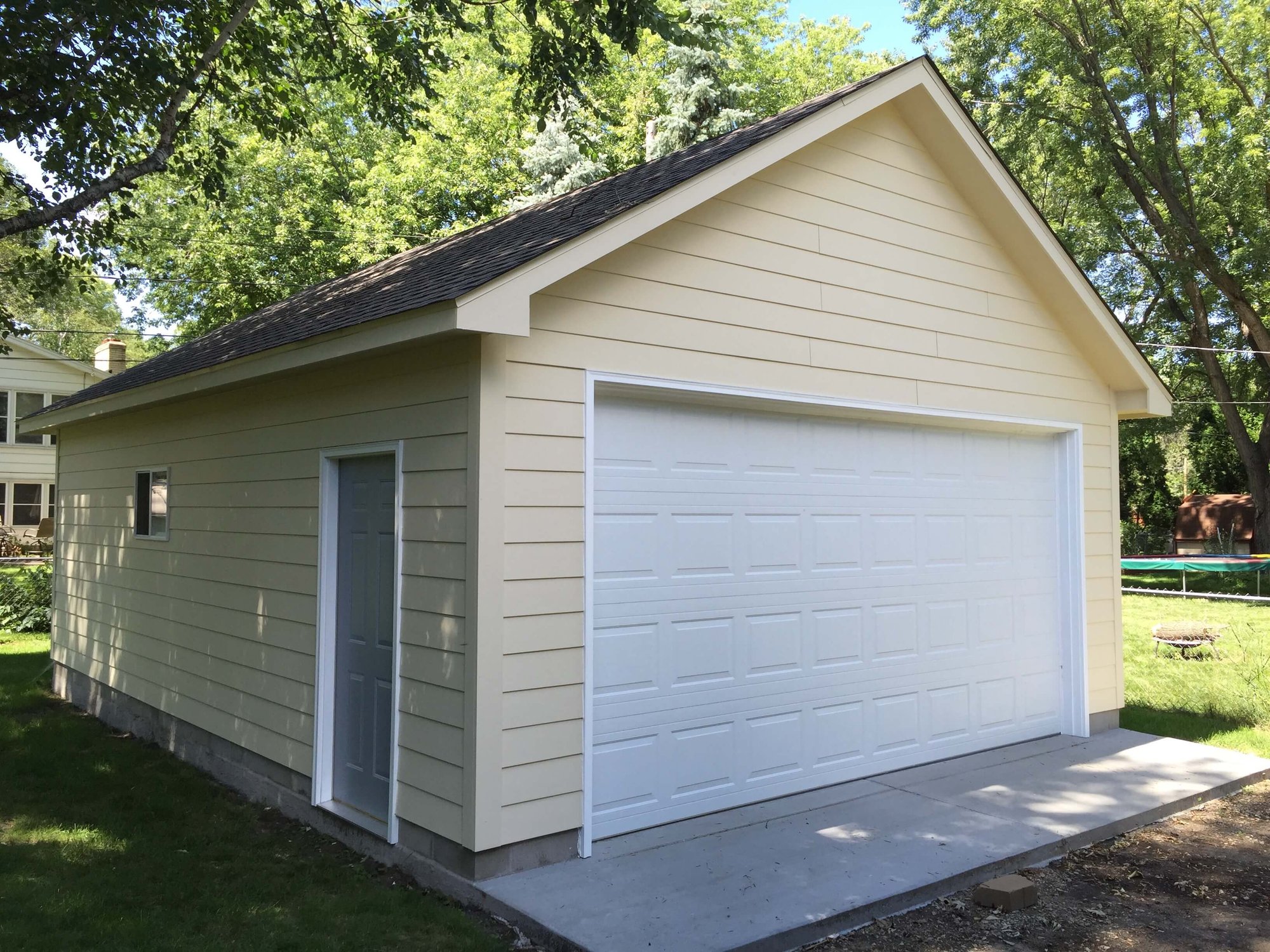 Bloomington Garage Construction LP SmartSide Lap Siding - 1