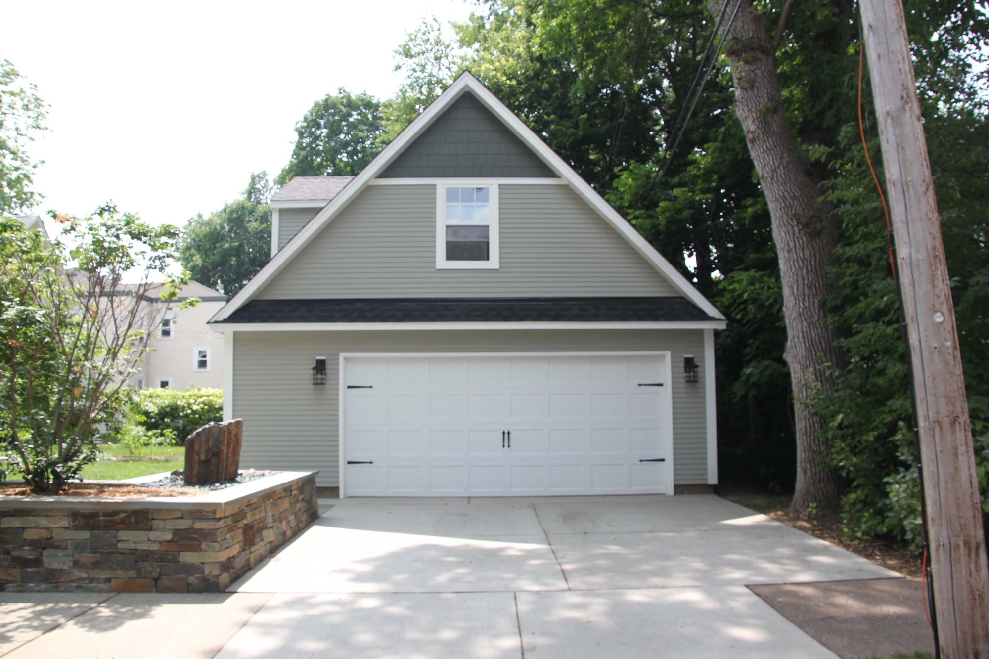 Lake Harriet Minneapolis Garage LP SmartSide Lap Siding Room Attic  - 1