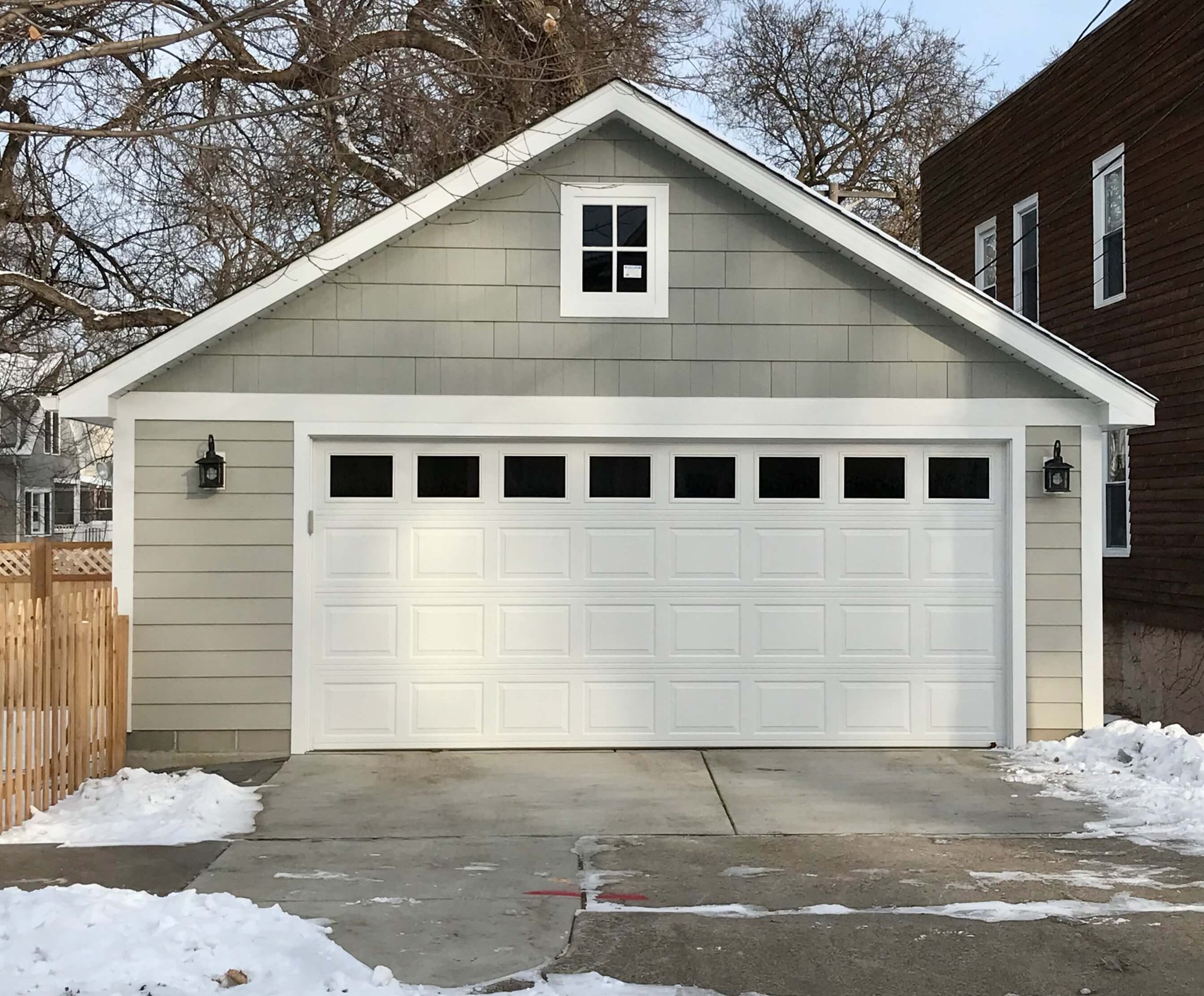 Minneapolis Garage Construction LP SmartSide Lap Siding - 1
