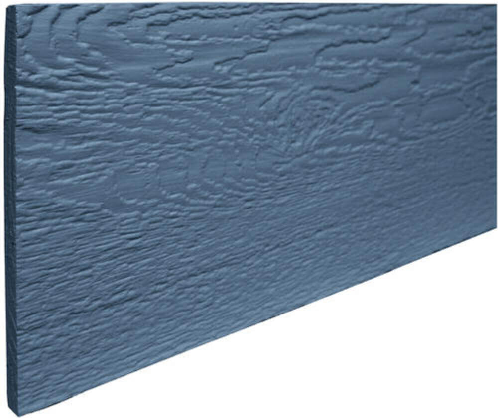Biscayne Blue LP® SmartSide® Cedar Texture 38 Series lap siding panel used by garage builders in Minneapolis and St. Paul